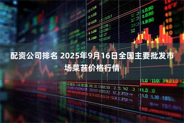 配资公司排名 2025年9月16日全国主要批发市场菜苔价格行情